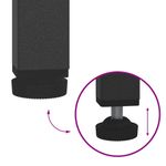 Casa si Gradina - Mobilier - Comode si corpuri - Corpuri bucatarie - Set de depozitare pentru bucatarie 2 pcs Negru 150 x 50 x 92 cm - Infinity.ro