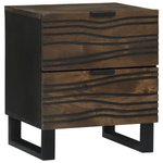 Casa si Gradina - Mobilier - Comode si corpuri - Noptiere - Noptiera cu sertar castan 40 x 33.5 x 46 cm - Infinity.ro