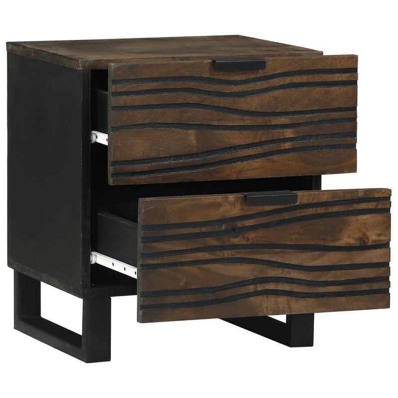 Casa si Gradina - Mobilier - Comode si corpuri - Noptiere - Noptiera cu sertar castan 40 x 33.5 x 46 cm - Infinity.ro