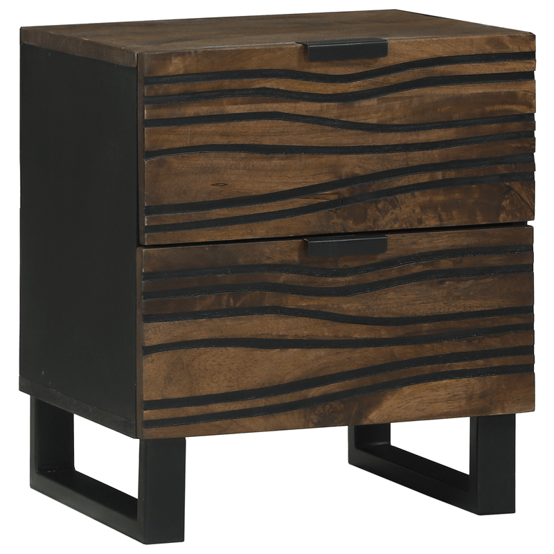 Casa si Gradina - Mobilier - Comode si corpuri - Noptiere - Noptiera cu sertar castan 40 x 33.5 x 46 cm - Infinity.ro