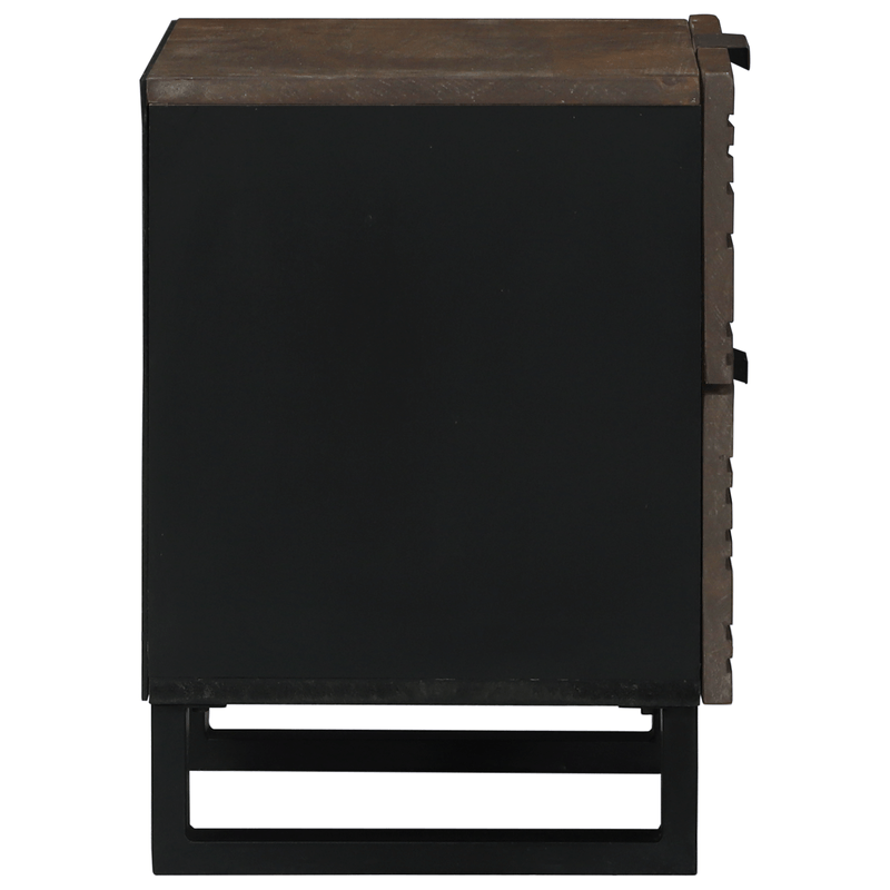 Casa si Gradina - Mobilier - Comode si corpuri - Noptiere - Noptiera cu sertar castan 40 x 33.5 x 46 cm - Infinity.ro