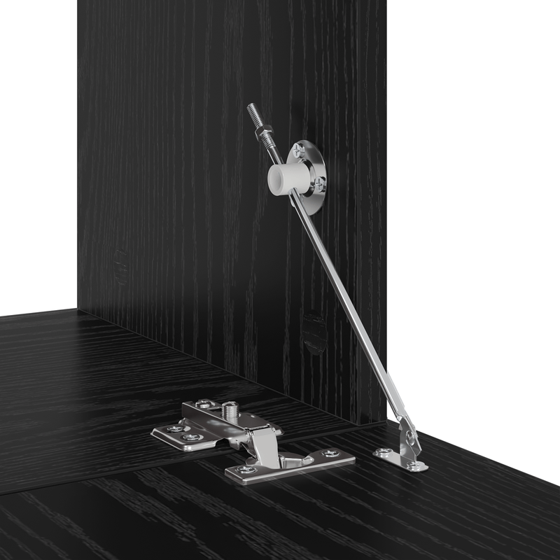 Casa si Gradina - Mobilier - Seturi de mobilier - Seturi living - Set Dulapuri TV cu raft Altele 10 pcs Stejar negru 180 x 30 x 90.5 cm - Infinity.ro