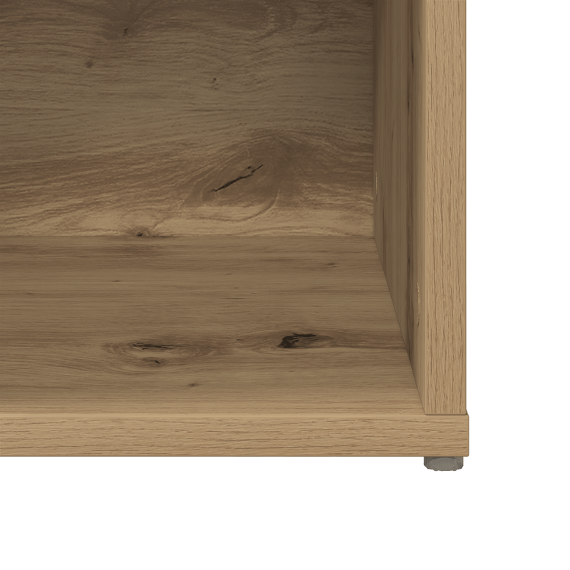 Casa si Gradina - Mobilier - Comode si corpuri - Comode - Set comoda TV cu raft 2 pcs Stejar artisanal 72 x 35 x 36.5 cm - Infinity.ro