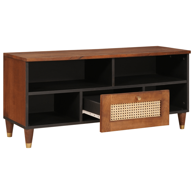 Casa si Gradina - Mobilier - Dulapuri si sifoniere - Dulapuri - Dulapuri si suporturi pentru stocarea media cu sertar cu depozitare Maro - Infinity.ro