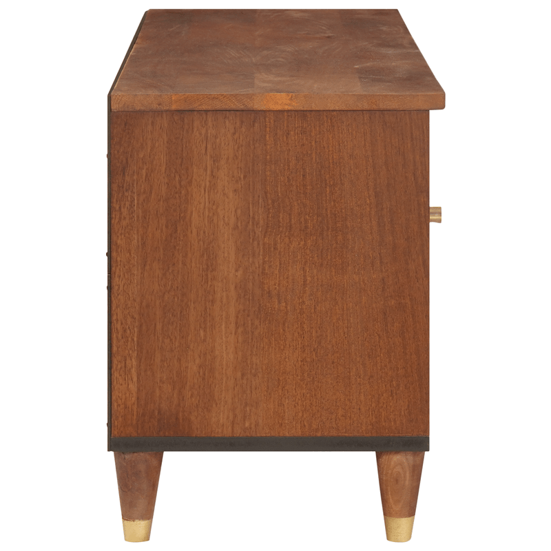 Casa si Gradina - Mobilier - Dulapuri si sifoniere - Dulapuri - Dulapuri si suporturi pentru stocarea media cu sertar cu depozitare Maro - Infinity.ro