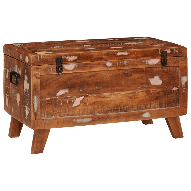 Casa si Gradina - Mobilier - Organizare si depozitare - Cutii depozitare - Cutie de depozitare 70 x 35 x 40 cm Lemn masiv reciclat - Infinity.ro