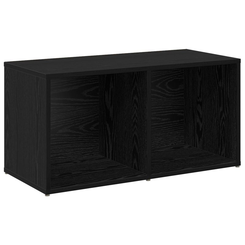 Casa si Gradina - Mobilier - Comode si corpuri - Comode - Set comoda TV cu raft 4 pcs Stejar negru 72 x 35 x 36.5 cm - Infinity.ro