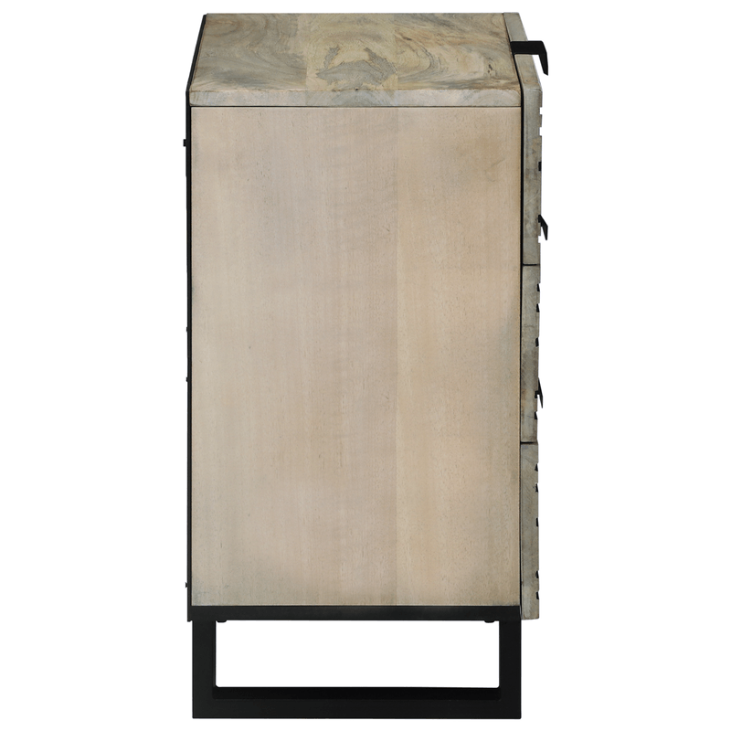 Casa si Gradina - Mobilier - Comode si corpuri - Noptiere - Noptiere cu sertar Alb si negru 50 x 33 x 60 cm - Infinity.ro