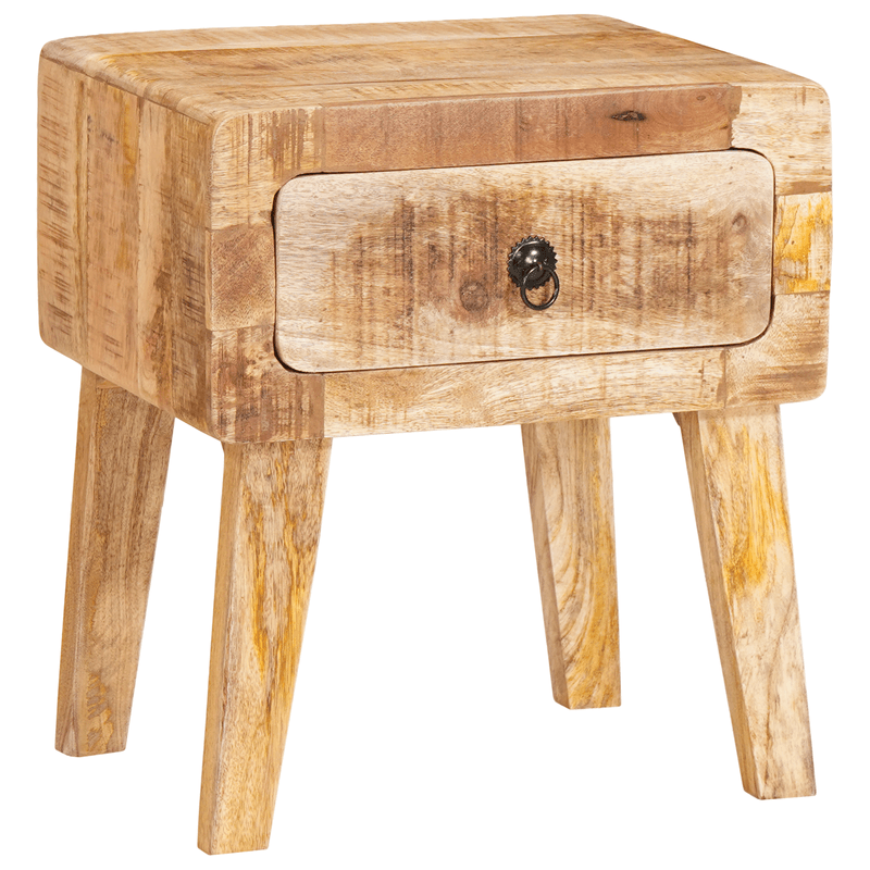 Casa si Gradina - Mobilier - Mese si birouri - Masute de cafea - Mese de capat Maro 40 x 32 x 46 cm Lemn masiv de mango - Infinity.ro