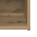 Casa si Gradina - Mobilier - Comode si corpuri - Comode - Set comoda TV cu raft 2 pcs Stejar artisanal 107 x 35 x 37 cm - Infinity.ro