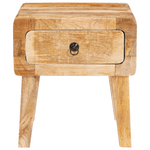 Casa si Gradina - Mobilier - Mese si birouri - Masute de cafea - Mese de capat Maro 40 x 32 x 46 cm Lemn masiv de mango - Infinity.ro