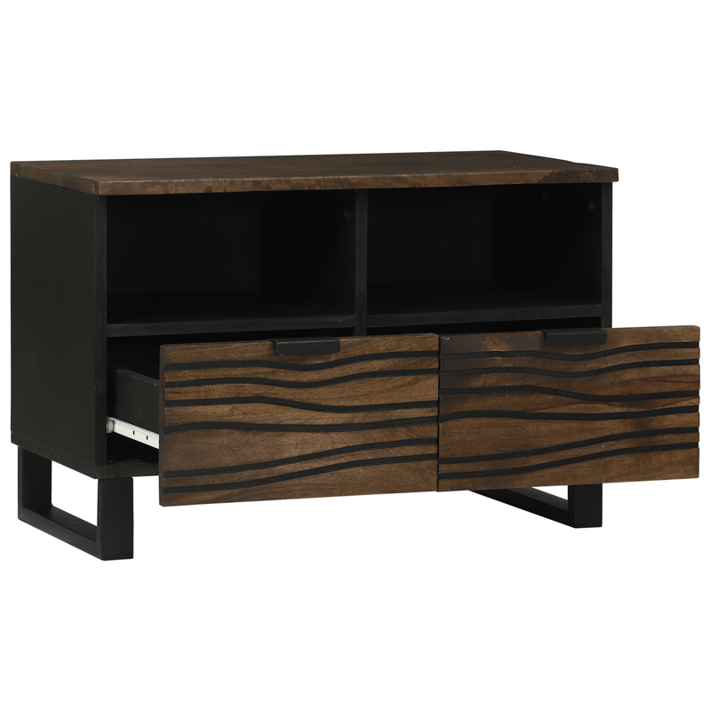 Casa si Gradina - Mobilier - Comode si corpuri - Comode - Centre de divertisment & suporturi pentru TV Maro Mediu lemn - Infinity.ro
