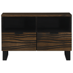 Casa si Gradina - Mobilier - Comode si corpuri - Comode - Centre de divertisment & suporturi pentru TV Maro Mediu lemn - Infinity.ro