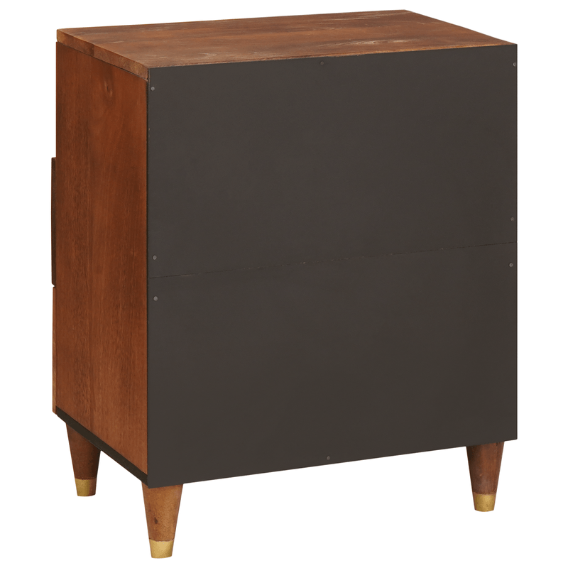 Casa si Gradina - Mobilier - Comode si corpuri - Noptiere - Noptiere Maro Ratan si lemn de mango solid - Infinity.ro