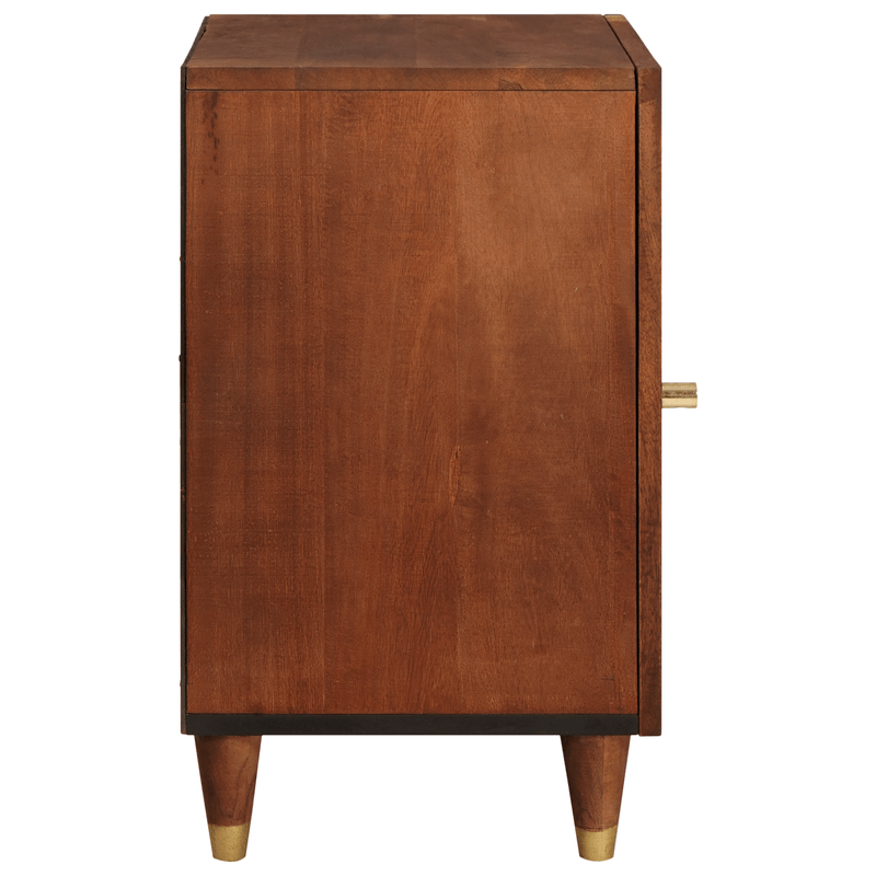 Casa si Gradina - Mobilier - Mobilier baie - Corpuri baie - Dulap de Baie cu raft cu depozitare cu usa Maro 38 x 33.5 x 58 cm - Infinity.ro