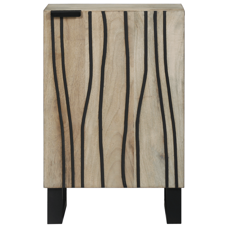 Casa si Gradina - Mobilier - Mobilier baie - Corpuri baie - Dulap de Baie cu raft cu depozitare cu usa Maro, Negru 38 x 33.5 x 58 cm - Infinity.ro