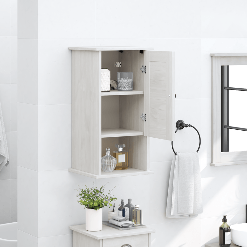 Casa si Gradina - Mobilier - Mobilier baie - Comode baie - Dulap Bathroom Montat pe Perete Alb 37 x 34 x 71.5 cm - Infinity.ro