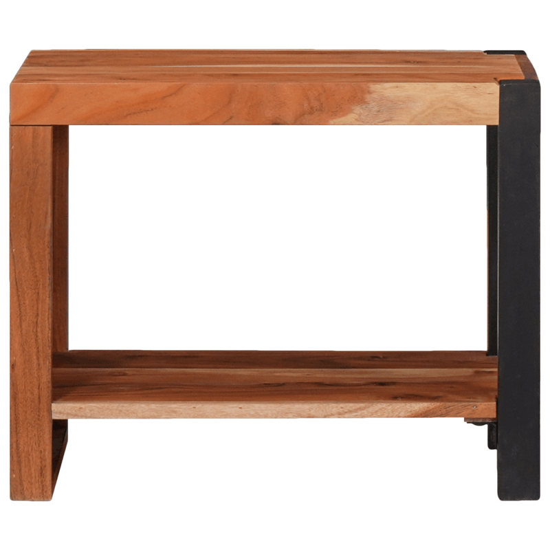 Casa si Gradina - Mobilier - Biblioteci si rafturi - Biblioteci - Biblioteca Maro, Negru 50 x 30 x 40 cm Lemn Solid de Acacia - Infinity.ro
