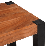 Casa si Gradina - Mobilier - Biblioteci si rafturi - Biblioteci - Biblioteca Maro, Negru 50 x 30 x 40 cm Lemn Solid de Acacia - Infinity.ro