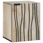 Casa si Gradina - Mobilier - Mobilier baie - Comode baie - Dulap de chiuveta cu raft cu depozitare cu usa Maro 38 x 33.5 x 48 cm - Infinity.ro