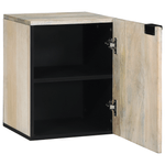Casa si Gradina - Mobilier - Mobilier baie - Comode baie - Dulap de chiuveta cu raft cu depozitare cu usa Maro 38 x 33.5 x 48 cm - Infinity.ro