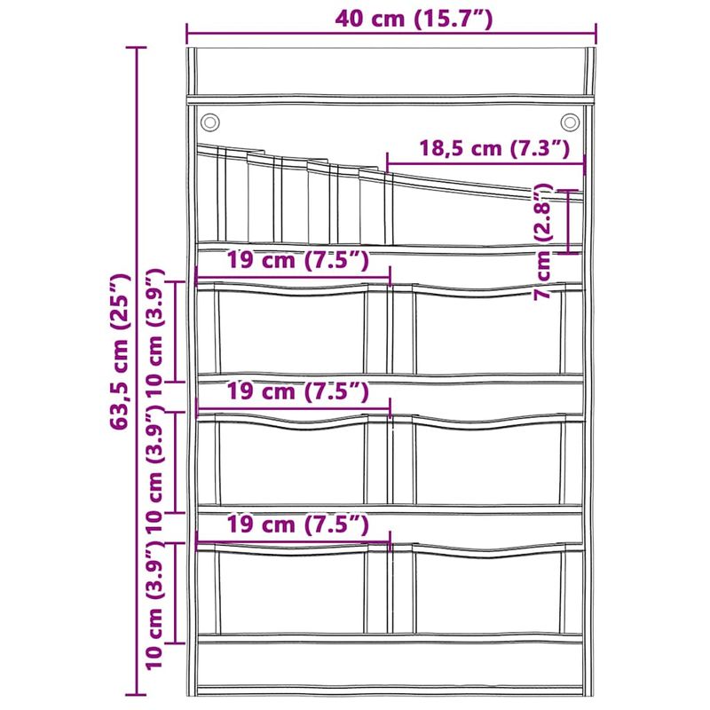Sport si Outdoor - Camping - Accesorii corturi - Sac de depozitare cu depozitare 63.5 x 40 cm Oxford - Infinity.ro