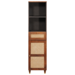 Casa si Gradina - Mobilier - Biblioteci si rafturi - Rafturi - Bufet cu sertar cu raft cu depozitare cu usa Maro 38 x 33.5 x 160 cm - Infinity.ro