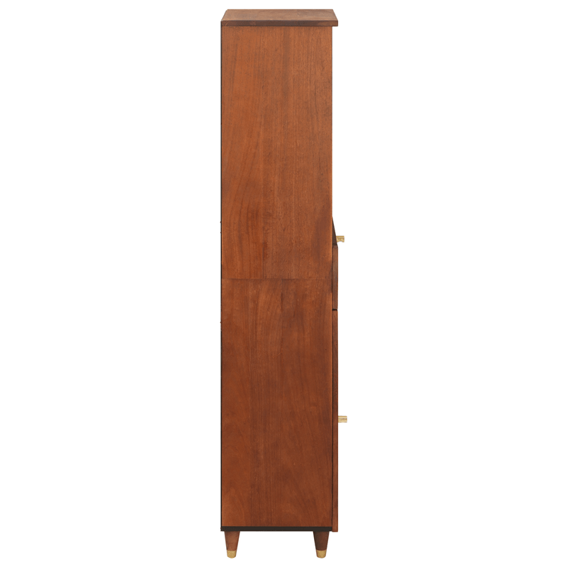 Casa si Gradina - Mobilier - Biblioteci si rafturi - Rafturi - Bufet cu sertar cu raft cu depozitare cu usa Maro 38 x 33.5 x 160 cm - Infinity.ro