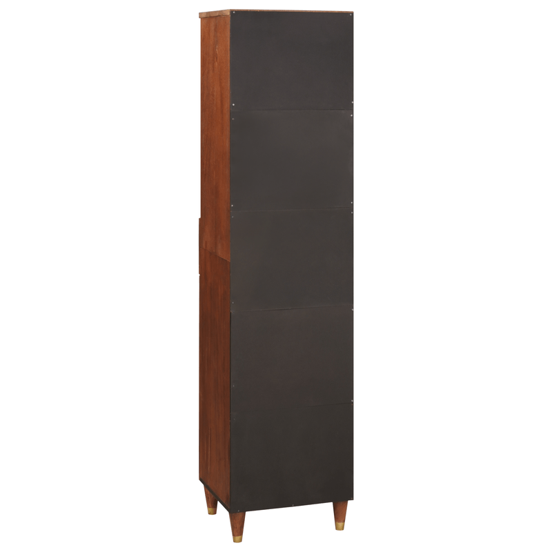 Casa si Gradina - Mobilier - Biblioteci si rafturi - Rafturi - Bufet cu sertar cu raft cu depozitare cu usa Maro 38 x 33.5 x 160 cm - Infinity.ro