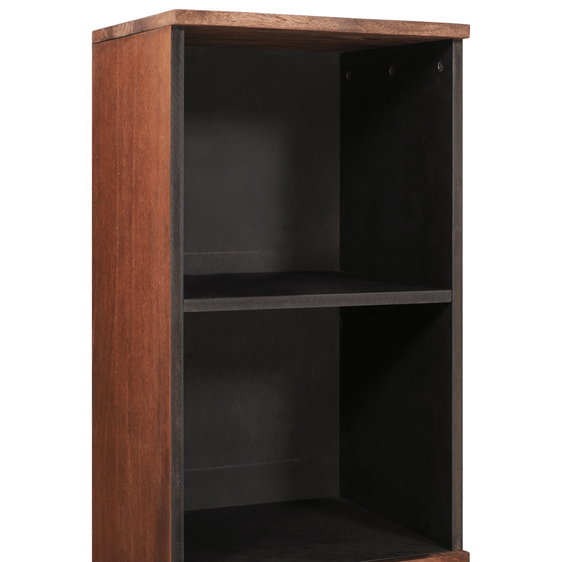 Casa si Gradina - Mobilier - Biblioteci si rafturi - Rafturi - Bufet cu sertar cu raft cu depozitare cu usa Maro 38 x 33.5 x 160 cm - Infinity.ro