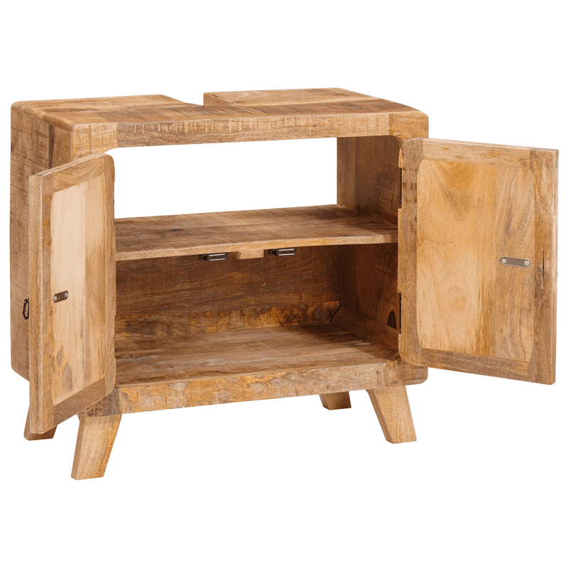 Casa si Gradina - Mobilier - Mobilier baie - Corpuri baie - Dulap de Baie Maro Lemn solid de mango, lemn stratificat - Infinity.ro