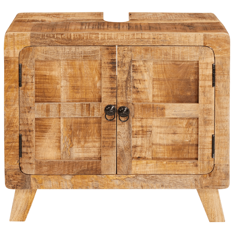 Casa si Gradina - Mobilier - Mobilier baie - Corpuri baie - Dulap de Baie Maro Lemn solid de mango, lemn stratificat - Infinity.ro
