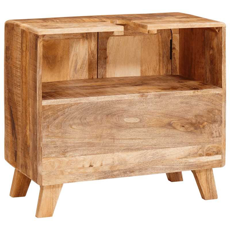 Casa si Gradina - Mobilier - Mobilier baie - Corpuri baie - Dulap de Baie Maro Lemn solid de mango, lemn stratificat - Infinity.ro