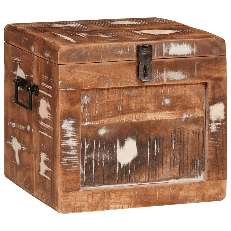 Casa si Gradina - Mobilier - Organizare si depozitare - Cutii depozitare - Cutie de depozitare Multicolour Lemn masiv reciclat - Infinity.ro