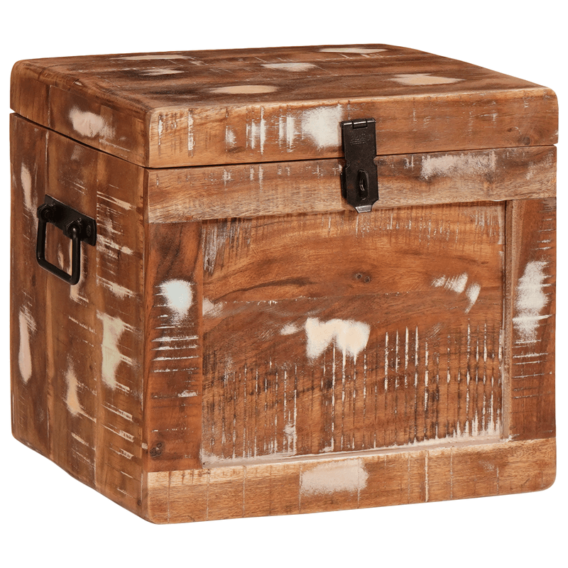 Casa si Gradina - Mobilier - Organizare si depozitare - Cutii depozitare - Cutie de depozitare Multicolour Lemn masiv reciclat - Infinity.ro