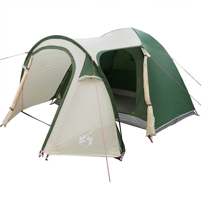 Sport si Outdoor - Camping - Corturi camping - Cort cu dome cu acoperis cu depozitare cu aerisire de aer Verde - Infinity.ro