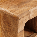 Casa si Gradina - Bucatarie si vesela - Accesorii bar - Suporturi bauturi - Raft pentru vin Maro 44 x 30 x 35 cm Lemn de mango solid - Infinity.ro