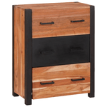 Casa si Gradina - Mobilier - Comode si corpuri - Comode - Buffets si sideboards Maro 55 x 30 x 75 cm lemn masiv de acacia - Infinity.ro