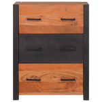Casa si Gradina - Mobilier - Comode si corpuri - Comode - Buffets si sideboards Maro 55 x 30 x 75 cm lemn masiv de acacia - Infinity.ro