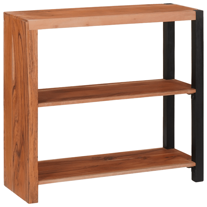 Casa si Gradina - Mobilier - Biblioteci si rafturi - Biblioteci - Biblioteca Maro, Negru 80 x 30 x 110 cm Lemn Solid de Acacia - Infinity.ro