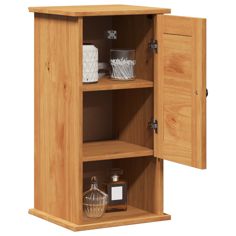 Casa si Gradina - Mobilier - Mobilier baie - Comode baie - Dulap Bathroom Montat pe Perete maro miere 37 x 34 x 71.5 cm - Infinity.ro