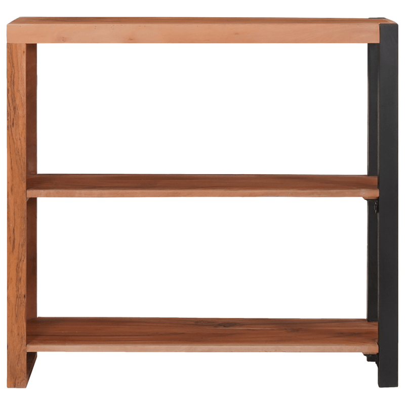 Casa si Gradina - Mobilier - Biblioteci si rafturi - Biblioteci - Biblioteca Maro, Negru 80 x 30 x 110 cm Lemn Solid de Acacia - Infinity.ro