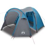 Sport si Outdoor - Camping - Corturi camping - Cort cu dome cu acoperis cu depozitare cu aerisire de aer albastru - Infinity.ro