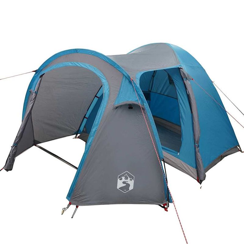 Sport si Outdoor - Camping - Corturi camping - Cort cu dome cu acoperis cu depozitare cu aerisire de aer albastru - Infinity.ro