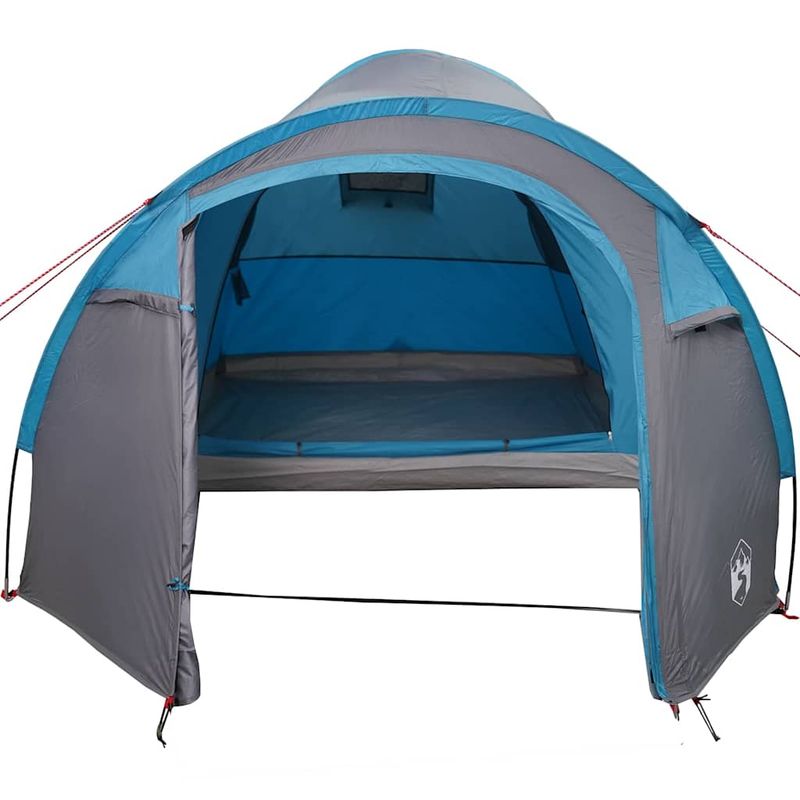 Sport si Outdoor - Camping - Corturi camping - Cort cu dome cu acoperis cu depozitare cu aerisire de aer albastru - Infinity.ro