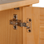 Casa si Gradina - Mobilier - Mobilier baie - Comode baie - Dulap Bathroom Montat pe Perete maro miere 37 x 34 x 71.5 cm - Infinity.ro