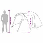 Sport si Outdoor - Camping - Corturi camping - Cort cu dome cu acoperis cu depozitare cu aerisire de aer albastru - Infinity.ro