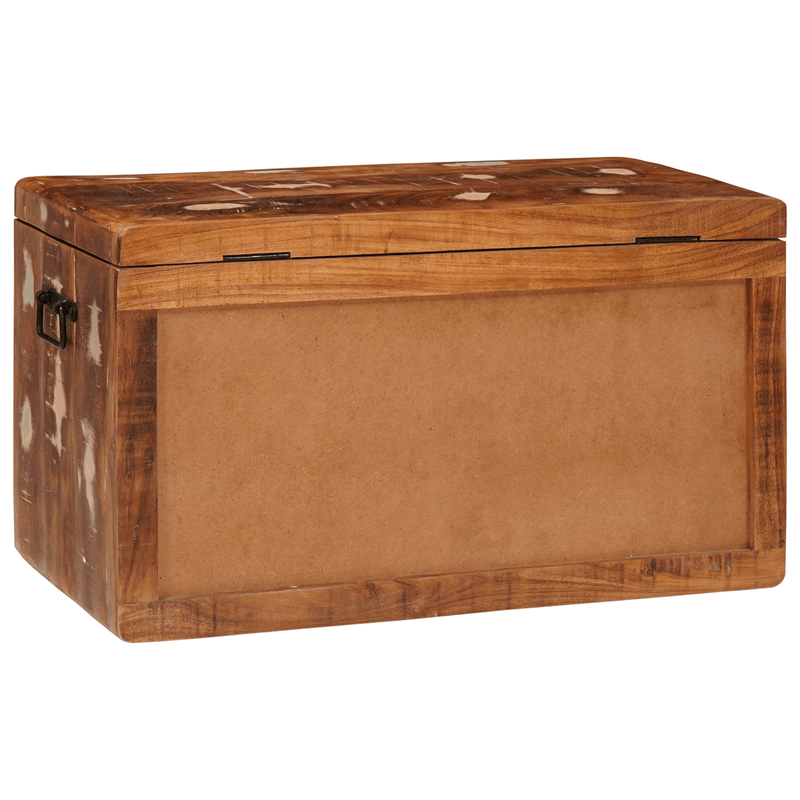 Casa si Gradina - Mobilier - Organizare si depozitare - Cutii depozitare - Cutie de depozitare 70 x 35 x 40 cm Lemn masiv reciclat - Infinity.ro