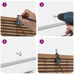 Casa si Gradina - Textile si covoare - Rulouri si jaluzele - Jaluzele si Rulouri pentru Fereastra Maro 110 x 160 cm Bambus - Infinity.ro