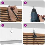 Casa si Gradina - Textile si covoare - Rulouri si jaluzele - Jaluzele si Rulouri pentru Fereastra Maro 110 x 160 cm Bambus - Infinity.ro